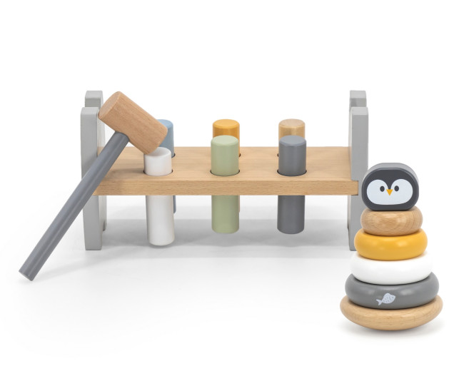 Zatĺkačka a pyramída Viga 44209 PolarB tučniak