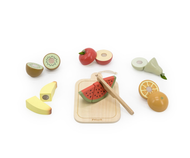 Súprava na krájanie s doskou Viga 44211 ovocie