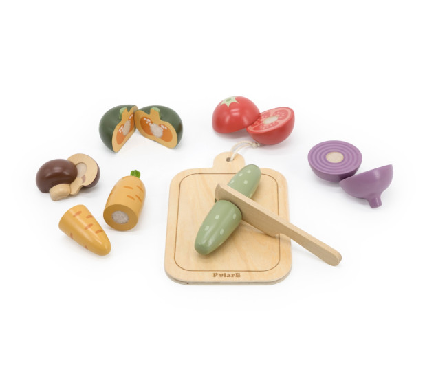 Súprava na krájanie s doskou Viga 44212 zelenina