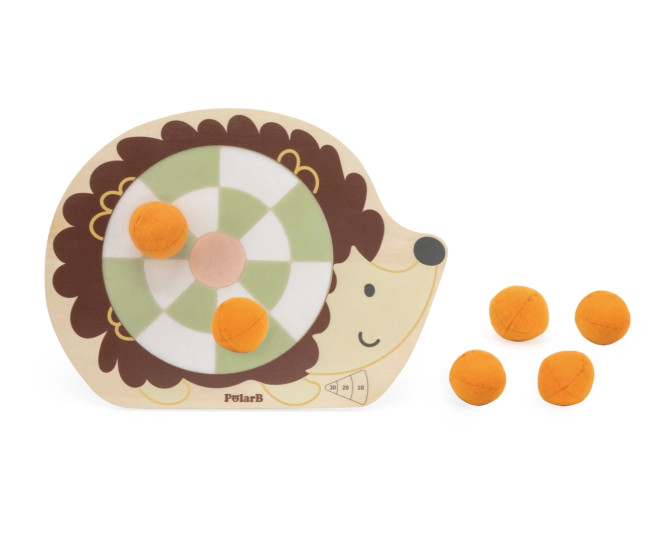 Arkádová hra "hod loptou" Viga 44242 PolarB ježko