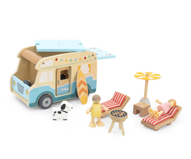 Drevený karavan Viga 44688