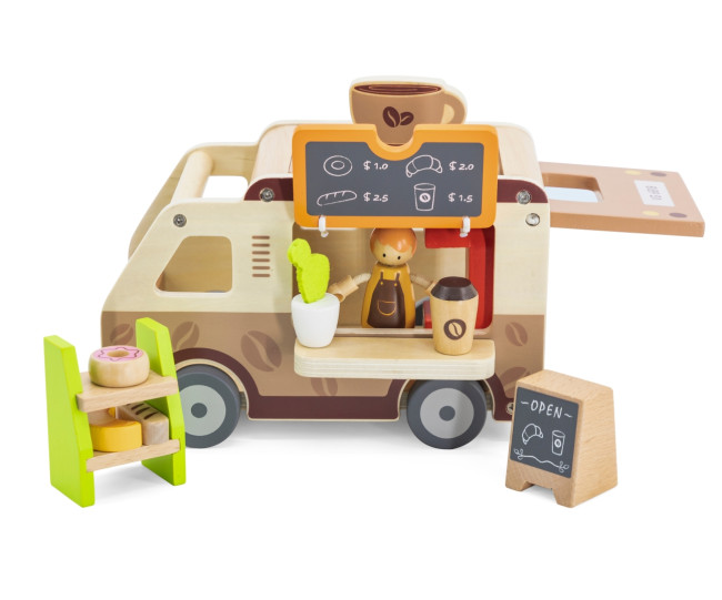 Drevená mobilná kaviareň Viga 44689