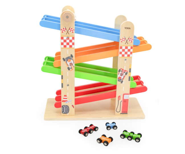 Autíčková dráha Viga 44744 s dvojitou rampou