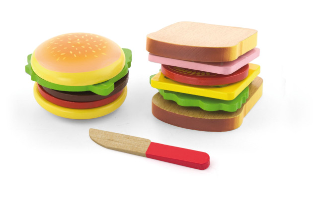 Súprava na krájanie Viga 50810 hamburger a sendvič