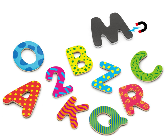 Magnetické písmená a čísla VIGA 59429