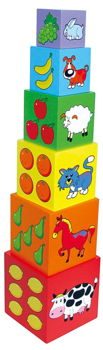 Edukačné kocky Viga 59461