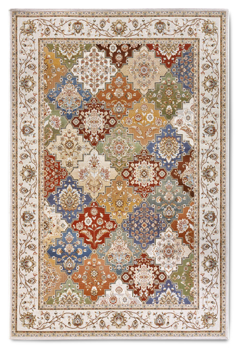 Levně Koberec Villeroy & Boch Kollektion 1767 Pierre krémový / vícebarevný