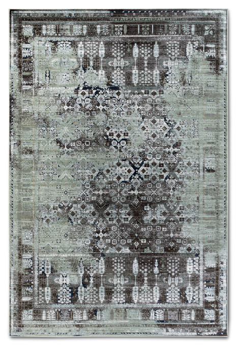 Levně Koberec Villeroy & Boch Kollektion 1809 Agnes světle zelený / vícebarevný