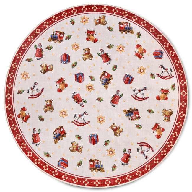 Levně Koberec Toy's Delight Villeroy & Boch červený / vícebarevný kruh