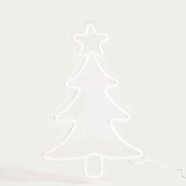 Vianočná dekorácia LEDEN LED nástenná, vianočný stromček 755132