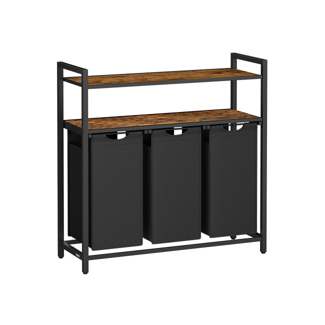 Kôš na bielizeň s 3 priehradkami BLH213B01