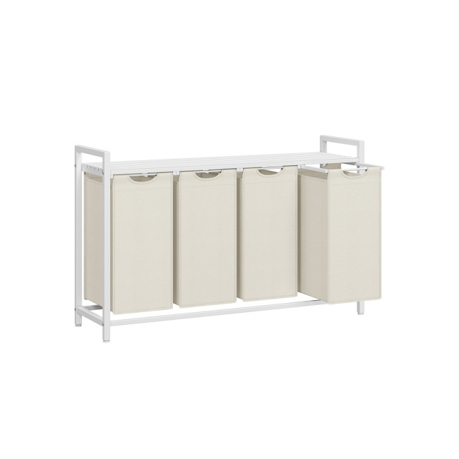 Kôš na bielizeň so 4 priehradkami BLH401W01
