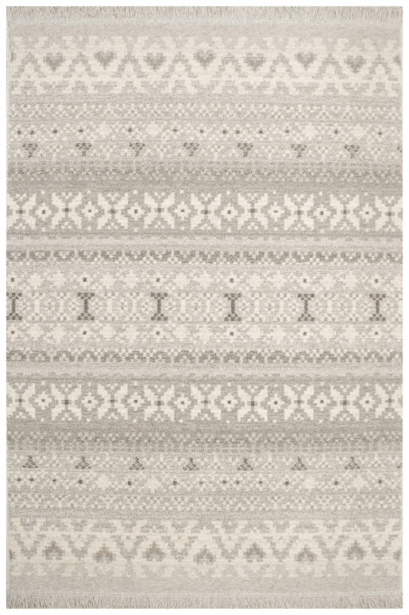 Koberec Tempo Natural-F Poncho Etno svetlosivý