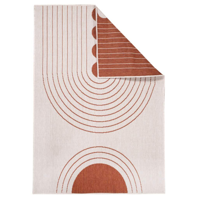 Obojstranný koberec DuoRug 5739 červený