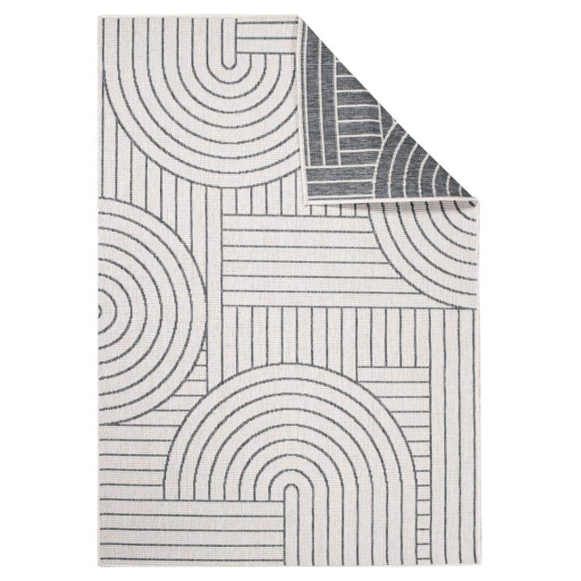 Obojstranný koberec DuoRug 5842 sivý