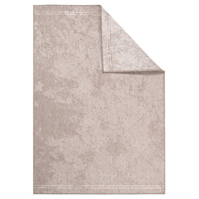 Obojstranný koberec DuoRug 5845 krémový