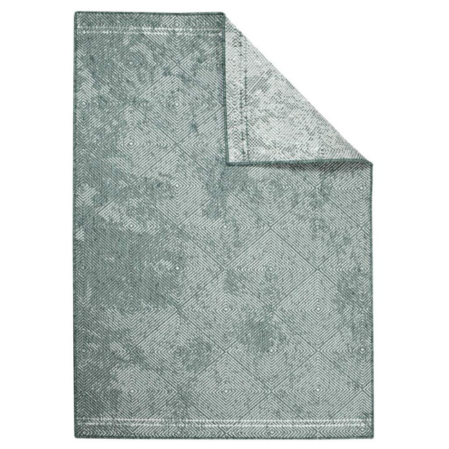 Obojstranný koberec DuoRug 5845 zelený