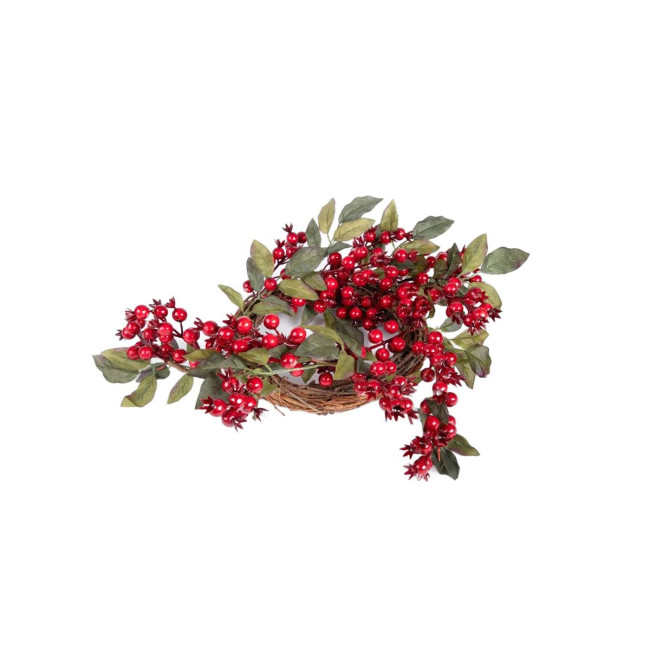 Veniec RUBY HAWTHORN červený 708978