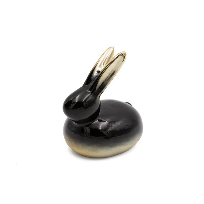 Levně Velikonoční dekorace FIG 199 D černá / zlatá (2 ks)