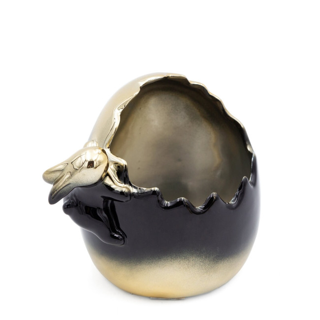 Veľkonočná dekorácia FIG 199 G čierna / zlatá (2 ks)