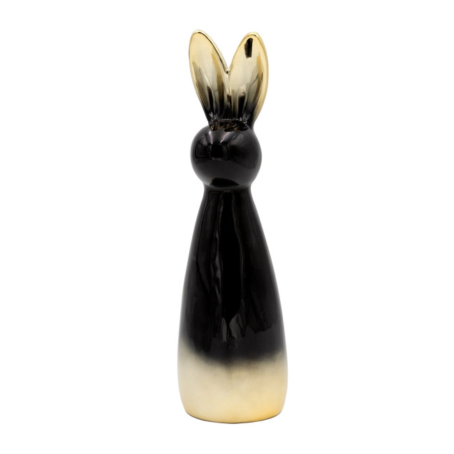 Levně Velikonoční dekorace FIG 199 K černá / zlatá (2 ks)
