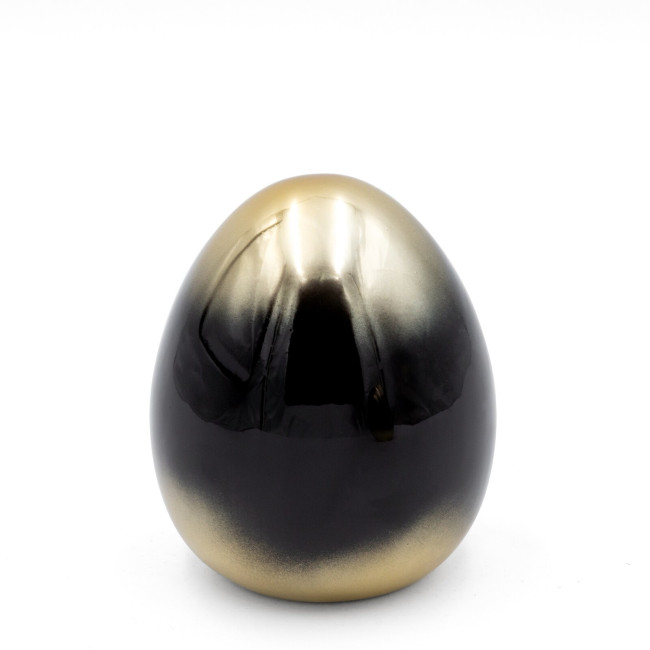 Veľkonočná dekorácia FIG 199 M čierna / zlatá (2 ks)