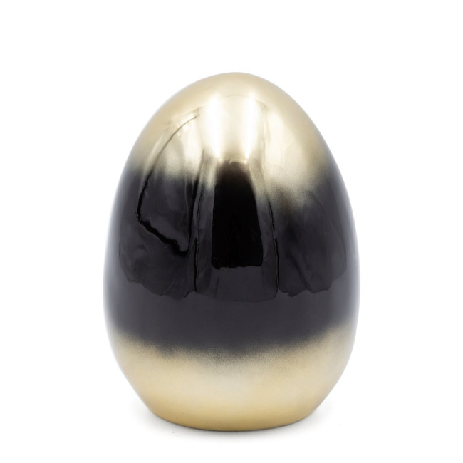 Veľkonočná dekorácia FIG 199 N čierna / zlatá (2 ks)