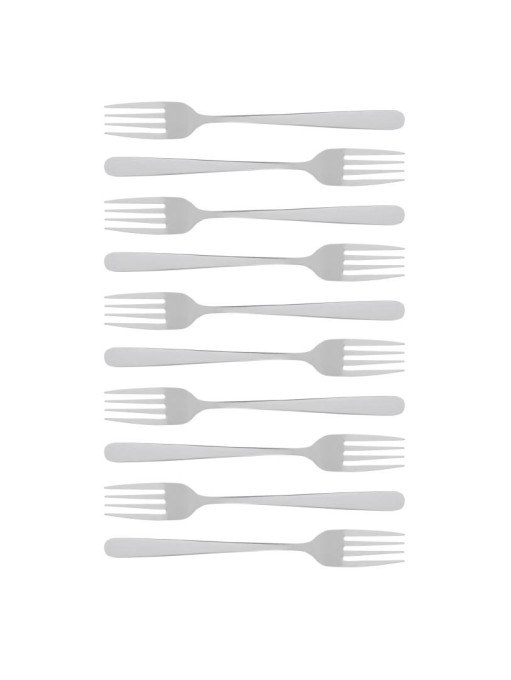 Súprava vidličiek VIENNA strieborná 734663 (10 ks)