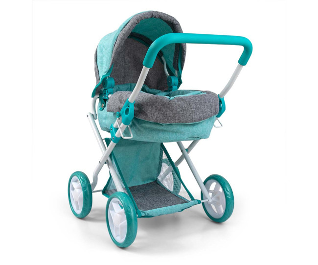 Kočík pre bábiky Alice Prestige mätový