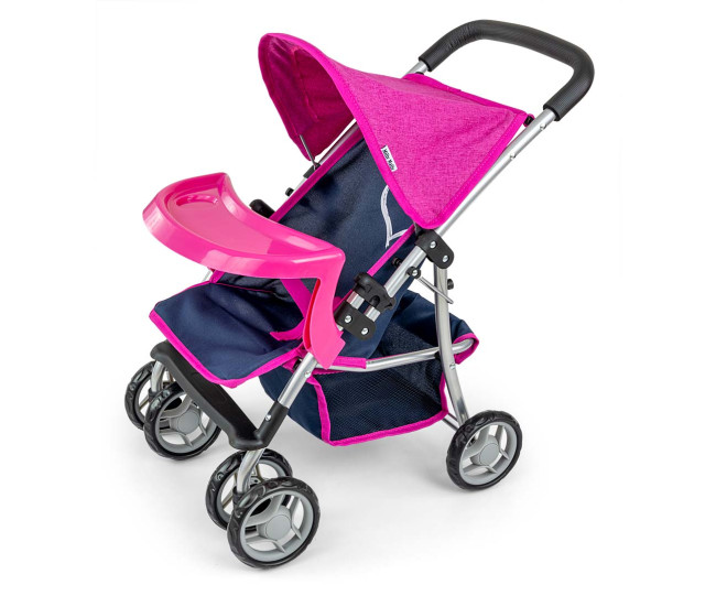 Kočík pre bábiky Kate Prestige tmavomodrý