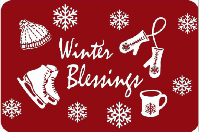 Levně Rohožka WINTER BLESS