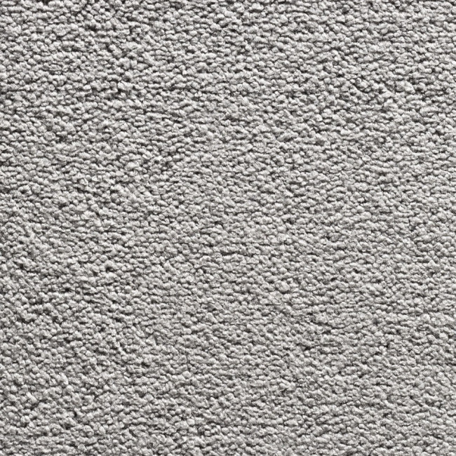 Metrážny koberec GLOSSY strieborný