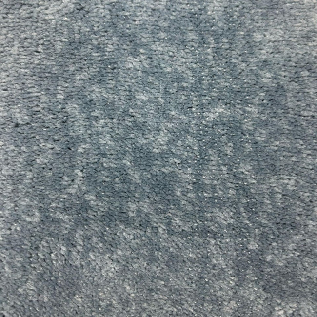 Metrážny koberec PLUSHY modrý