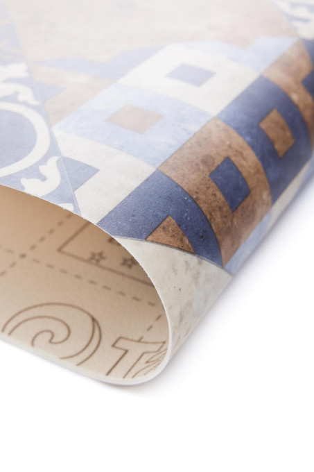 PVC podlaha Tarkett Iconik 260D 27123014 Zaragoza Tile Indigo