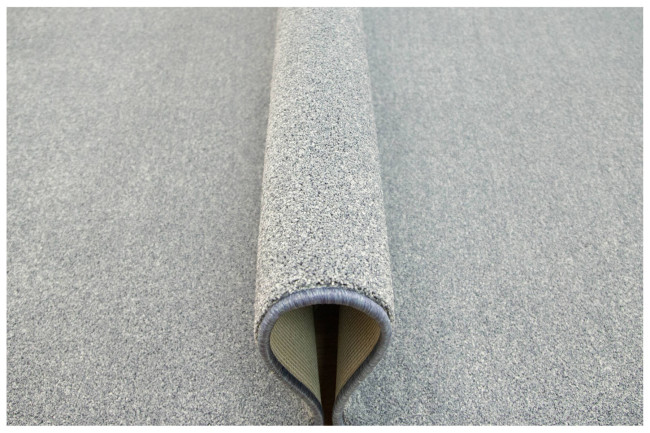 Metrážny koberec Minelli 82 modrý melanž