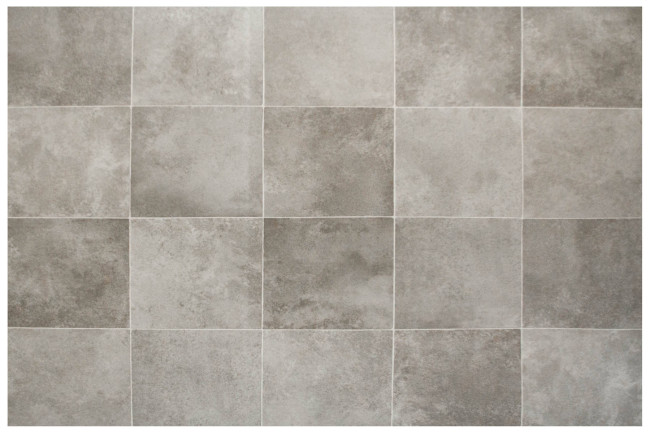 PVC podlaha Atlantic Zala 997M štvorcové dlaždice, sivá