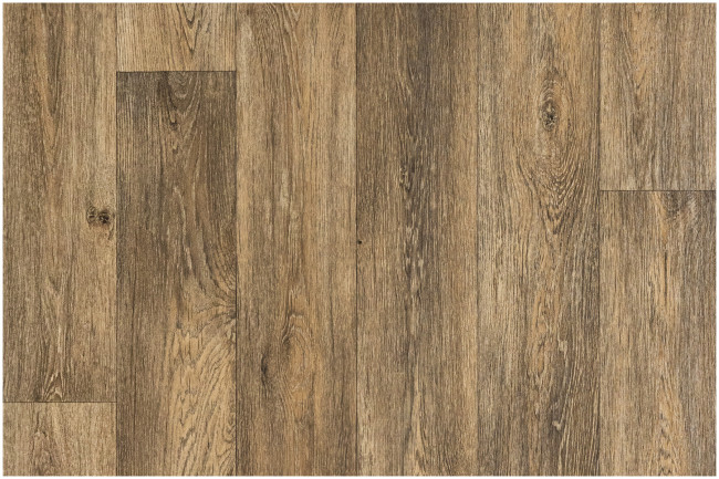 PVC podlaha Rimini Aged Oak 691D hnedá