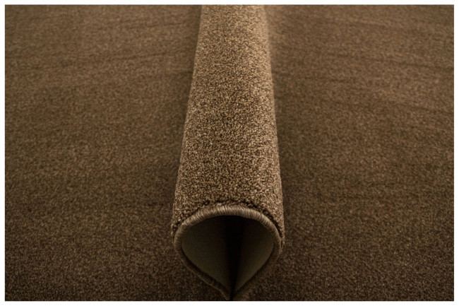 Metrážny koberec Zaragoza 93 hnedý / béžový