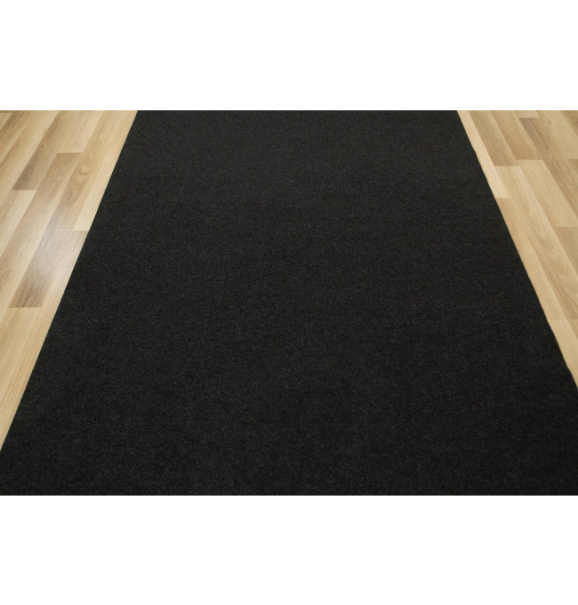 Metrážny koberec Nop Grass 78 antracit - Výpredaj