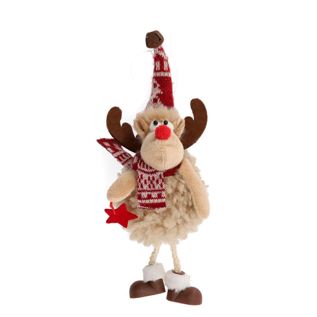 Vianočná ozdoba HAKON sobík 800530