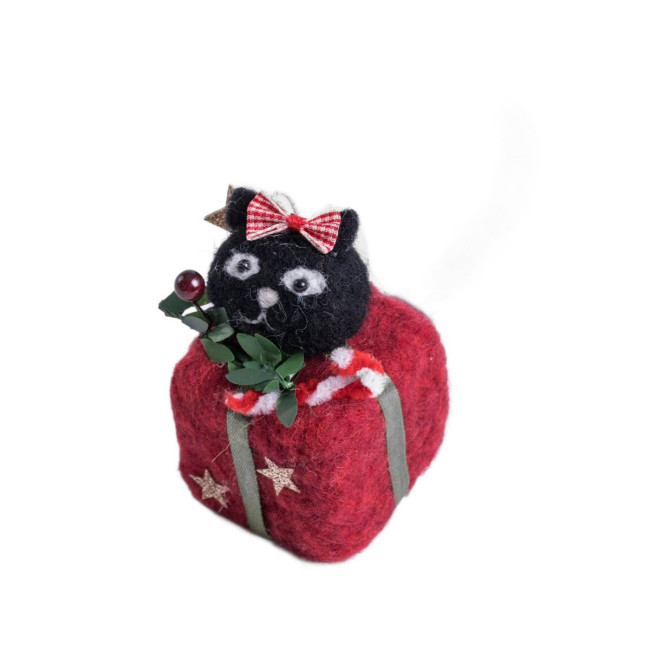 Závesná vianočná dekorácia PETTIES mačiatko 705786