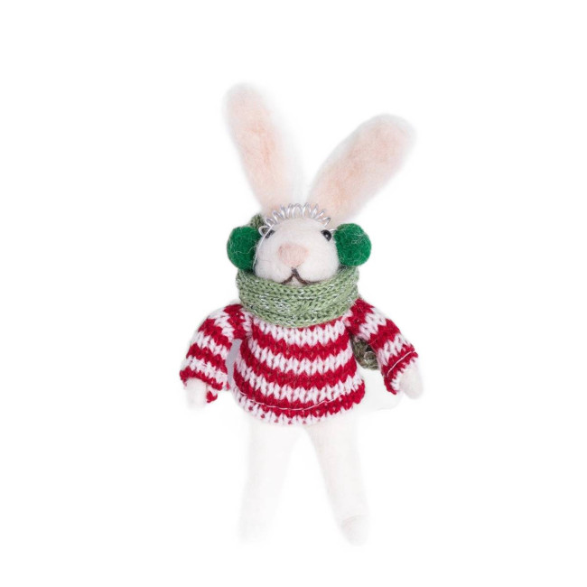 Vianočná ozdoba PETTIES zajko 705816