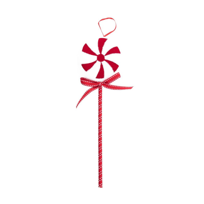 Závesná vianočná dekorácia TWINKLE lízatko 714160