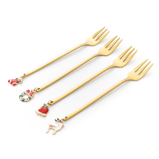 Súprava dezertných vidličiek BLANE 4 ks XM22 831268