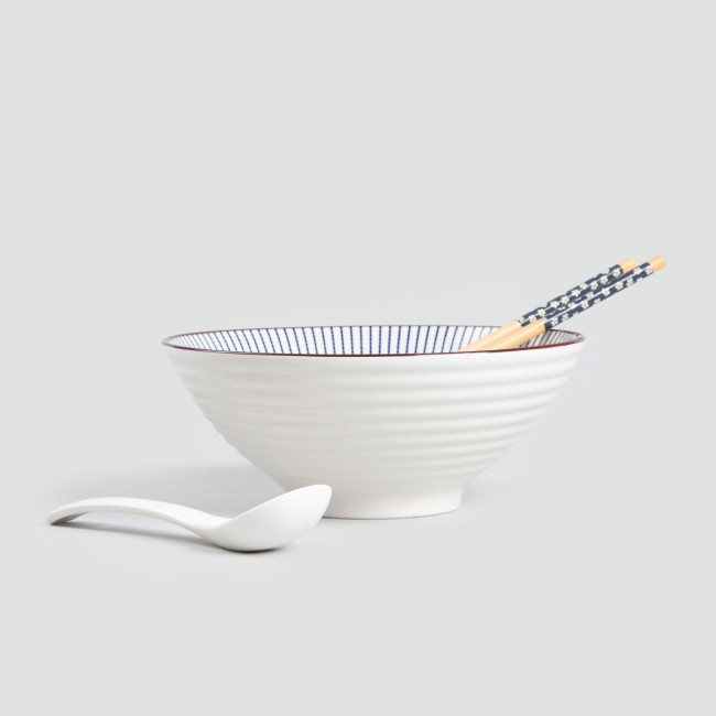 Miska na ramen SALADO s pásikmi 726996