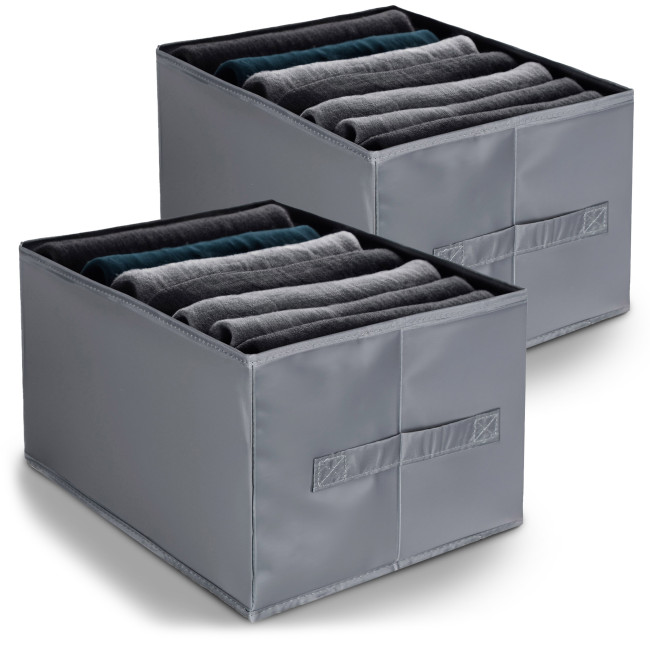 Sada dvoch organizérov LIAM grafitová (2 ks)