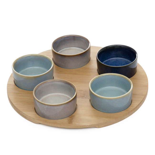 Sada servírovacích misiek RAMBLA s podnosom 893730