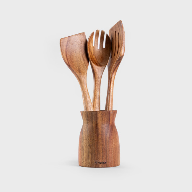 Sada troch variech MOOKA drevené 718335