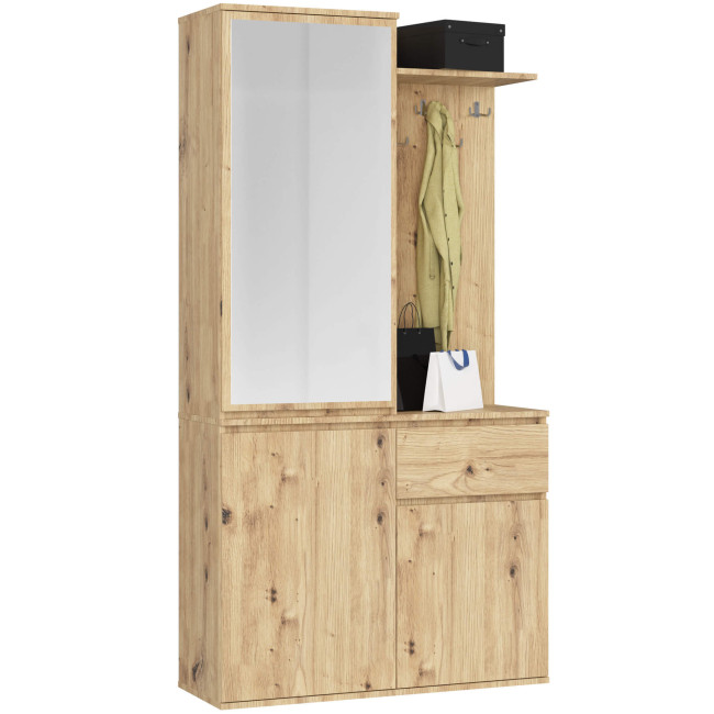 Predsieňová zostava ENTRO artisan oak