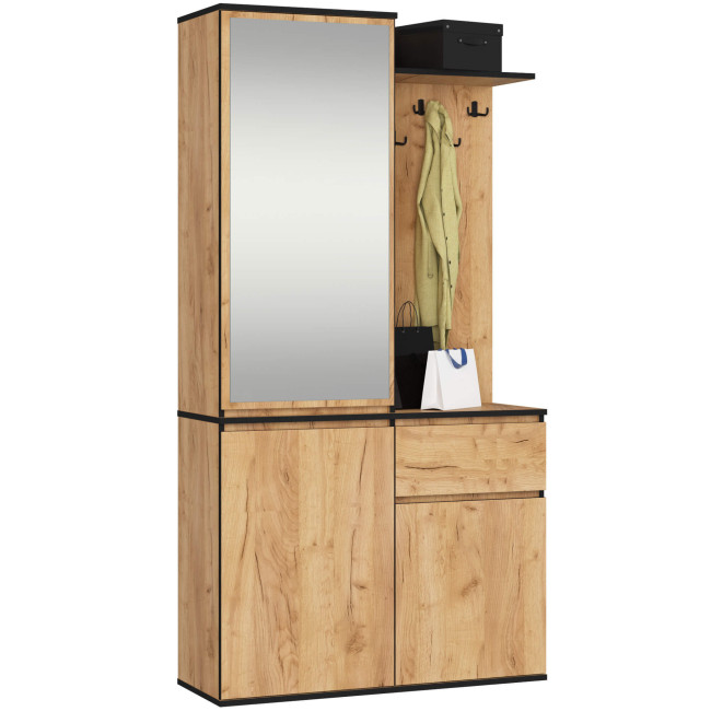 Predsieňová zostava ENTRO dub craft